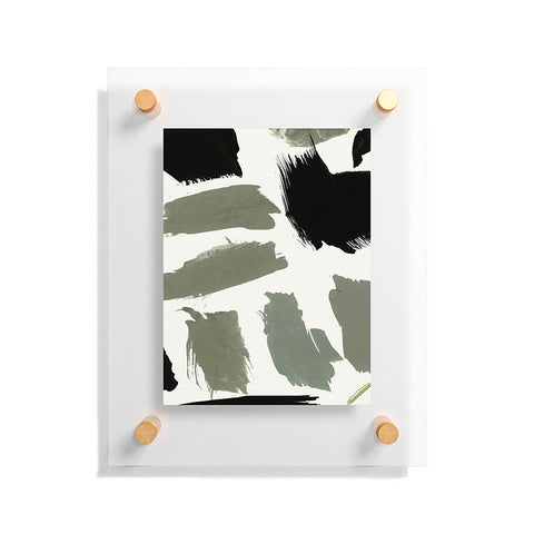 Iris Lehnhardt abstract marks 01 Floating Acrylic Print