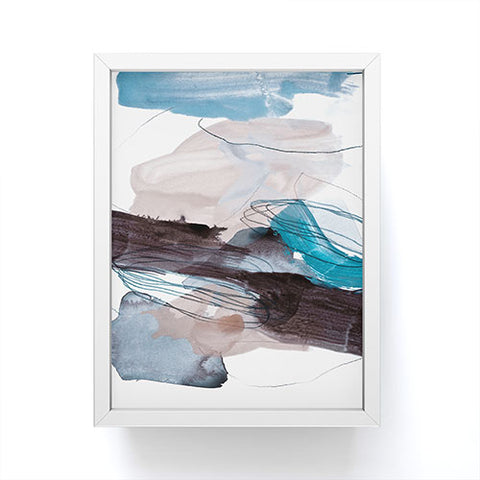 Iris Lehnhardt abstract painting XIII Framed Mini Art Print