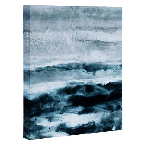 Iris Lehnhardt abstract waterscape Art Canvas
