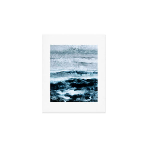 Iris Lehnhardt abstract waterscape Art Print