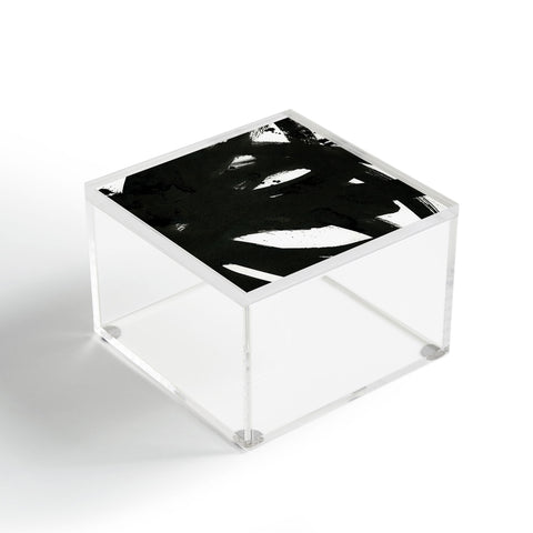 Iris Lehnhardt black on white 1 Acrylic Box