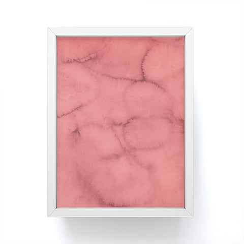 Iris Lehnhardt coral hues Framed Mini Art Print