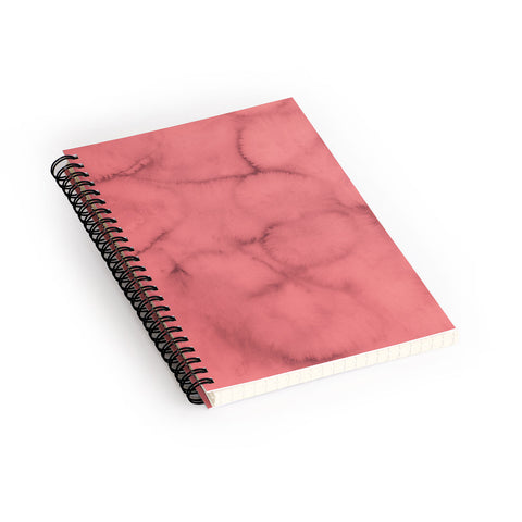 Iris Lehnhardt coral hues Spiral Notebook