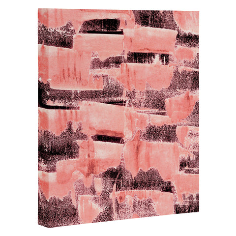 Iris Lehnhardt coral pattern Art Canvas
