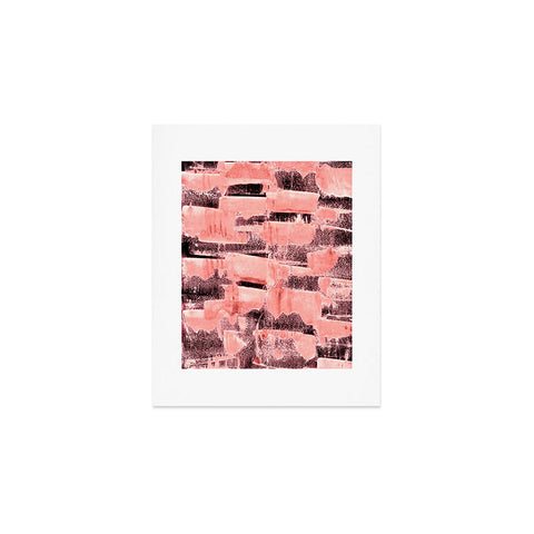 Iris Lehnhardt coral pattern Art Print