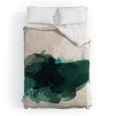 Iris Lehnhardt gestural abstraction 02 Comforter