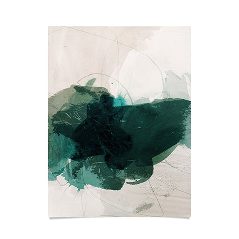 Iris Lehnhardt gestural abstraction 02 Poster