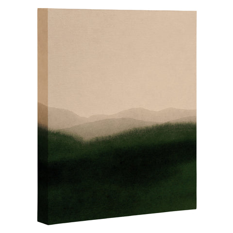 Iris Lehnhardt green hills Art Canvas