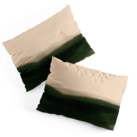 Iris Lehnhardt green hills Pillow Shams