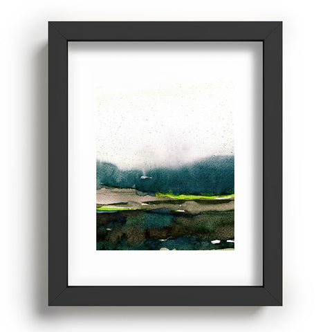 Iris Lehnhardt layers of colour 1 Recessed Framing Rectangle