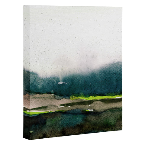 Iris Lehnhardt layers of colour 1 Art Canvas