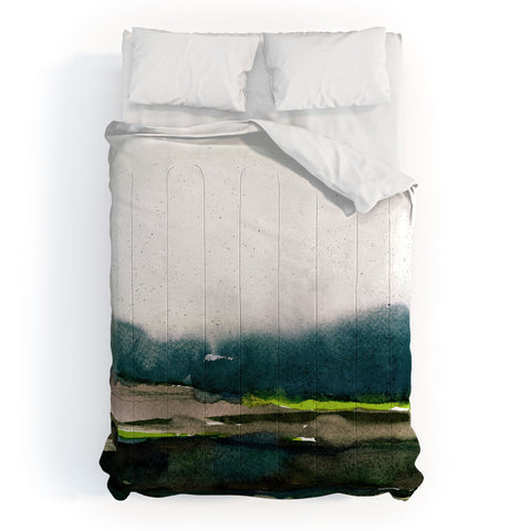 Iris Lehnhardt layers of colour 1 Comforter