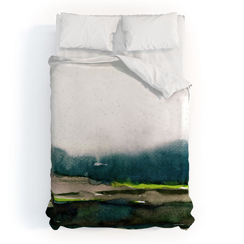 Iris Lehnhardt layers of colour 1 Duvet Cover