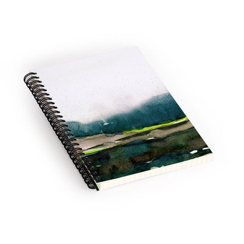 Iris Lehnhardt layers of colour 1 Spiral Notebook