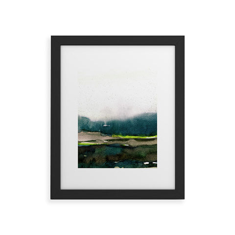 Iris Lehnhardt layers of colour 1 Framed Art Print