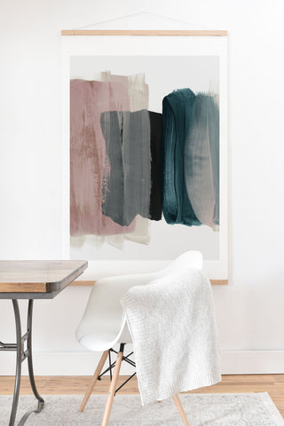 Iris Lehnhardt minimalism 1 Art Print And Hanger