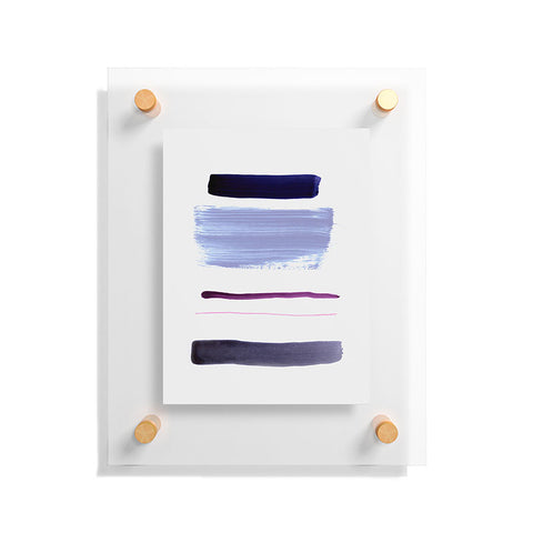 Iris Lehnhardt minimalism 9 Floating Acrylic Print