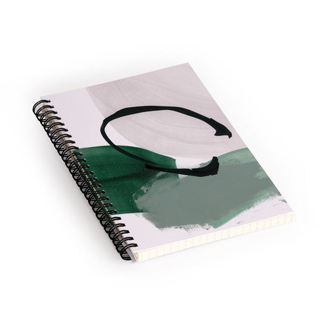 Iris Lehnhardt minimalist painting 01 Spiral Notebook