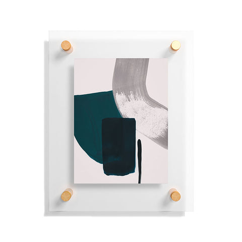 Iris Lehnhardt minimalist painting 02 Floating Acrylic Print