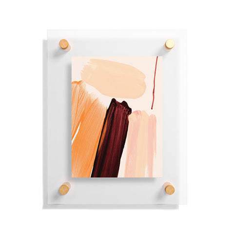 Iris Lehnhardt minimalist painting 04 Floating Acrylic Print