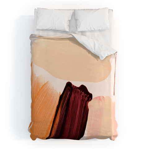 Iris Lehnhardt minimalist painting 04 Duvet Cover
