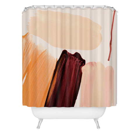 Iris Lehnhardt minimalist painting 04 Shower Curtain