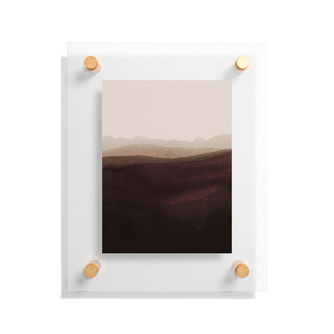 Iris Lehnhardt mountain horizon 31 Floating Acrylic Print