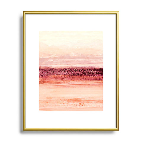 Iris Lehnhardt new dawn Metal Framed Art Print