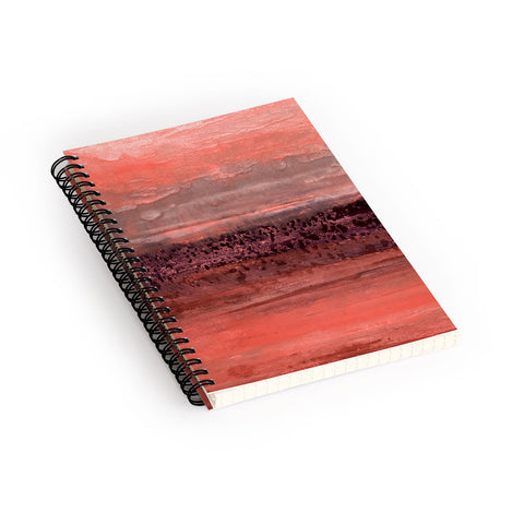 Iris Lehnhardt oceanic sunset Spiral Notebook