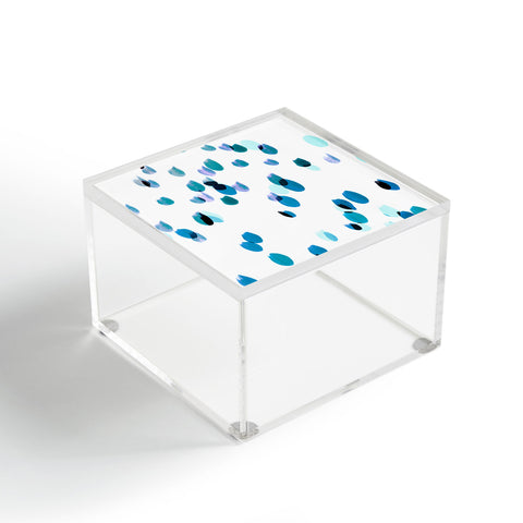 Iris Lehnhardt painted dots 8 Acrylic Box