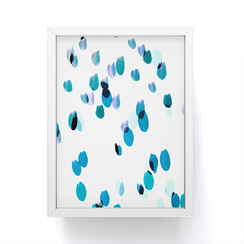 Iris Lehnhardt painted dots 8 Framed Mini Art Print