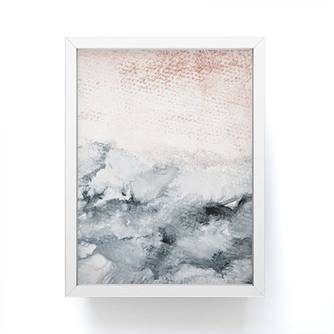 Iris Lehnhardt pastel landscape Framed Mini Art Print