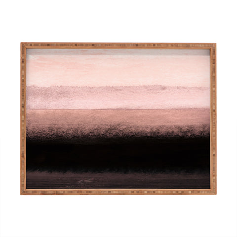 Iris Lehnhardt shades of pink Rectangular Tray