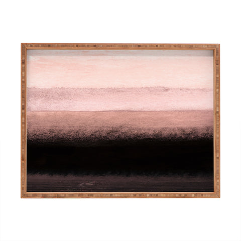 Iris Lehnhardt shades of pink Rectangular Tray