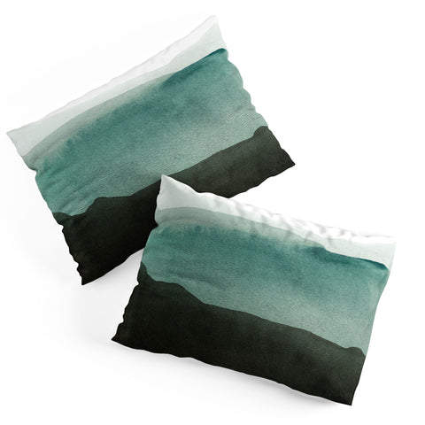 Iris Lehnhardt Valleys deep mountains high Pillow Shams