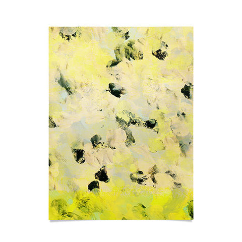 Iris Lehnhardt yellow mellow dots Poster