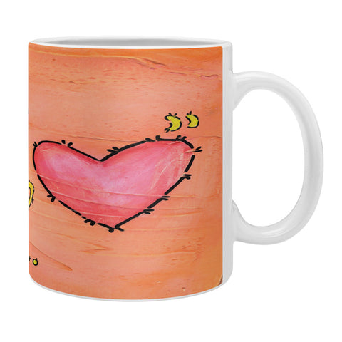 Isa Zapata All You Need Is Love Coffee Mug