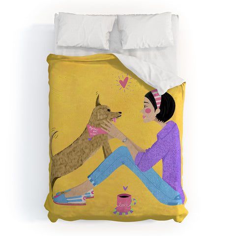 Isa Zapata Always To Duvet Cover