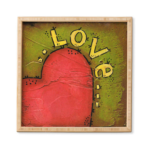 Isa Zapata Amor Framed Wall Art