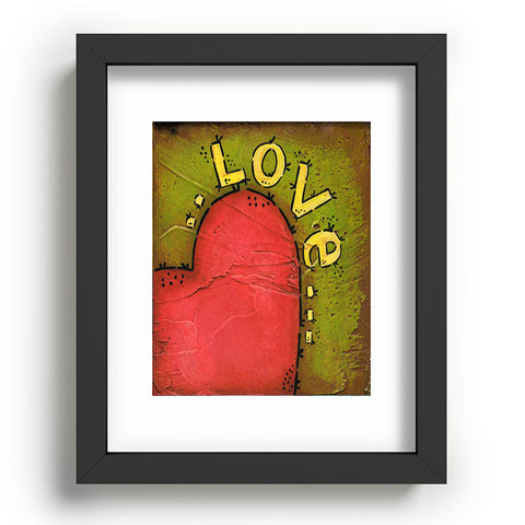 Isa Zapata Amor Recessed Framing Rectangle