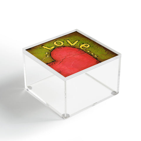 Isa Zapata Amor Acrylic Box