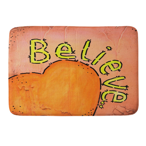 Isa Zapata Believe Memory Foam Bath Mat