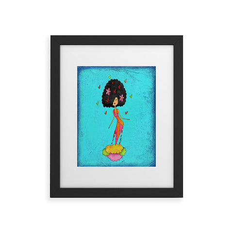 Isa Zapata Boogie Framed Art Print