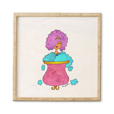 Isa Zapata Burbujas Framed Wall Art