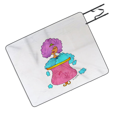 Isa Zapata Burbujas Picnic Blanket