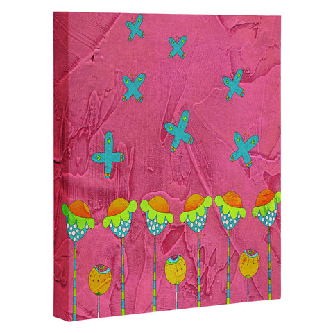 Isa Zapata Butterfly Garden Art Canvas