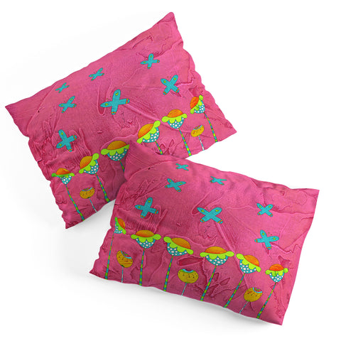 Isa Zapata Butterfly Garden Pillow Shams