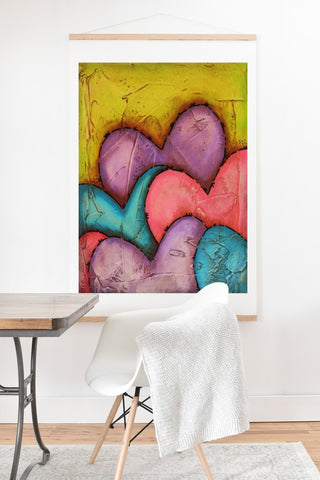 Isa Zapata Cascade Art Print And Hanger