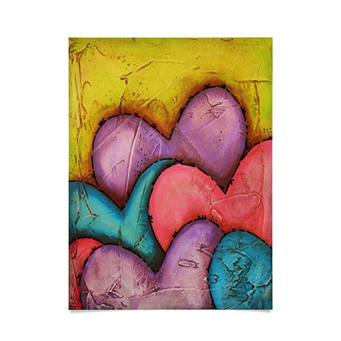 Isa Zapata Cascade Poster