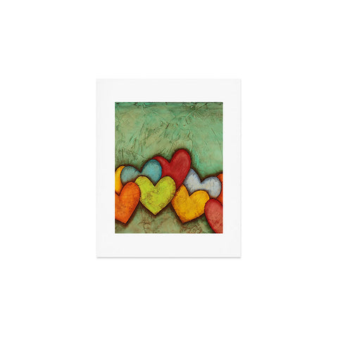 Isa Zapata Chain Of Love Art Print